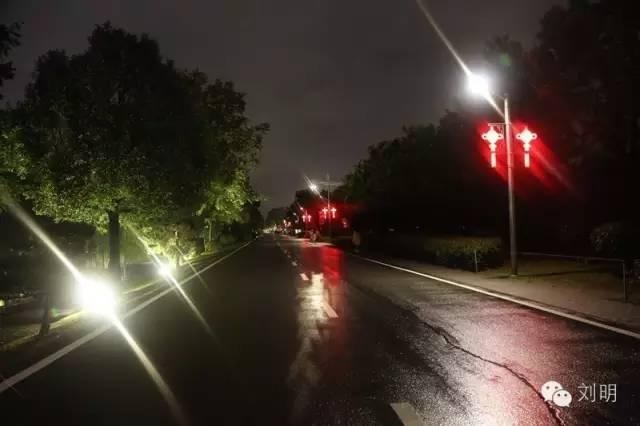 夜晚橘子洲